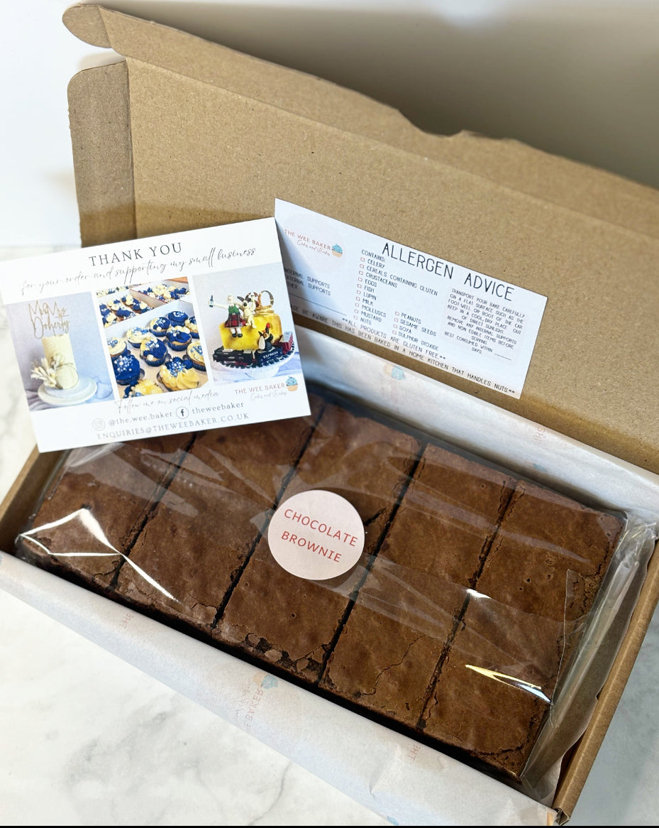 Letterbox Brownie Box