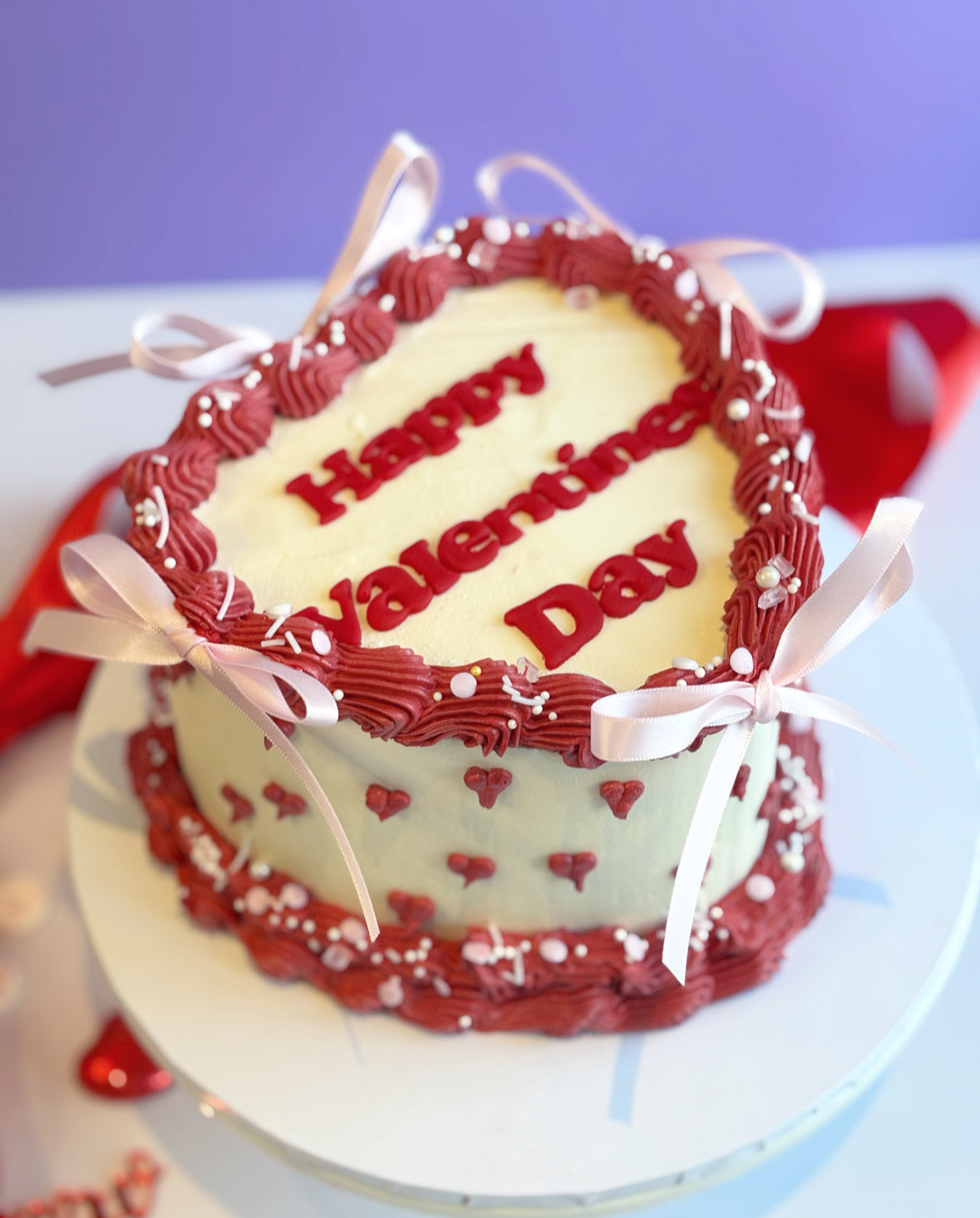 Valentines Heart Cake 6"