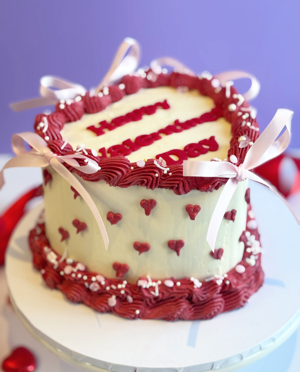 Valentines Heart Cake 6"